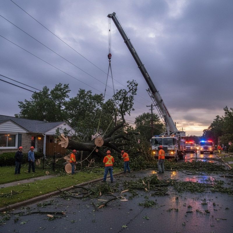 Emergency Tree Removal detail